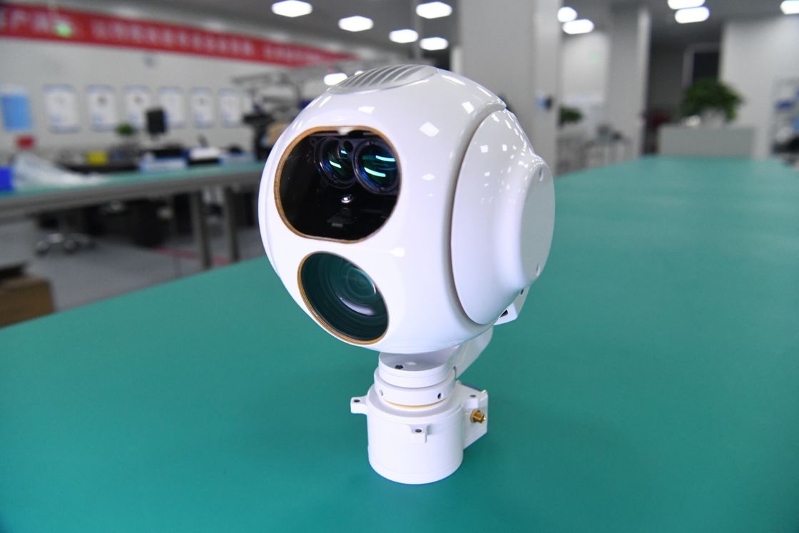 Dreiachsige Elementaroperation Sensor-und Laser-Entfernungsmesser Elektrooptik-UAV-Kardanring-Kamera 12V