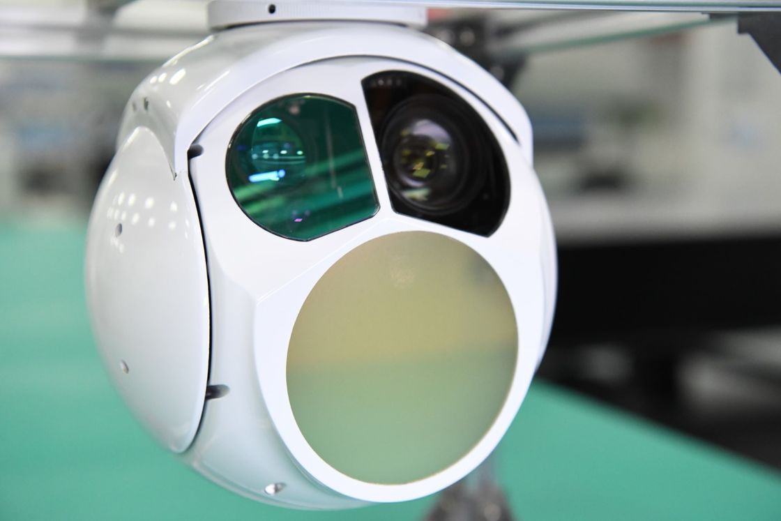 Durchmesser 170 mm EO IR UAV Zoom-Kamera Luftgestützte elektrooptische Pod mit LRF