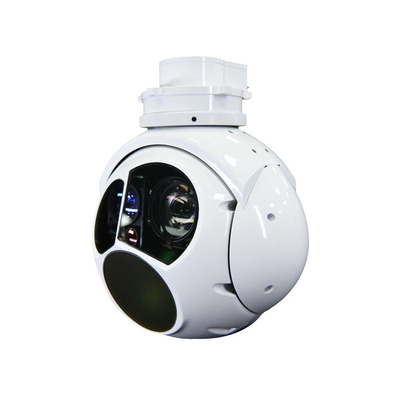 TS02 Zweiachsige hochauflösende LWIR-Thermal-UAV-Nutzlast-Gimbal-Sensorkamera mit Zoom