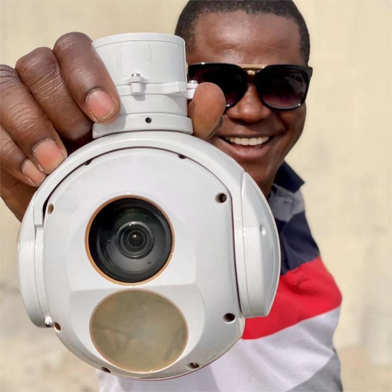 Elektrooptische UAV 30X Zoom EO 640x512 IR-Wärmekamera mit Ethernet-Videoausgang TS120BT-04